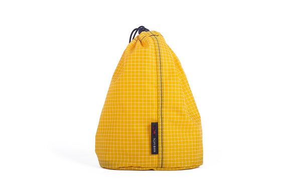 A Size 3 Solaris (yellow with white grid) 200 Halcyon Travel Stuff Sack.